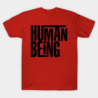 Human Being (black) T-Shirt